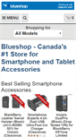 Mobile Screenshot of blueshop.ca