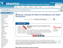 Tablet Screenshot of blueshop.ca